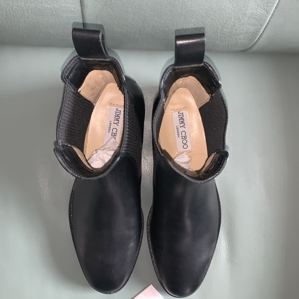 Jimmy Choo Women's Thessaly Chelsea Boots - Picture 4 of 10